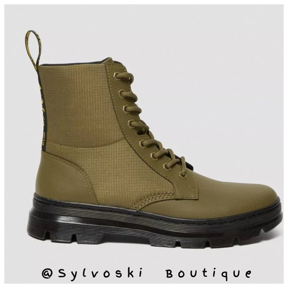 🔥DR MARTENS Combs II Poly Casual Boots 💚NWT - Picture 4 of 11